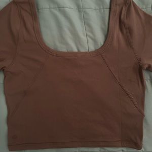 Lululemon Ribbed held tight Tee